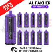 Lush ICE AL Fakher 50K Kits Box Of 10 - ukvapeworld
