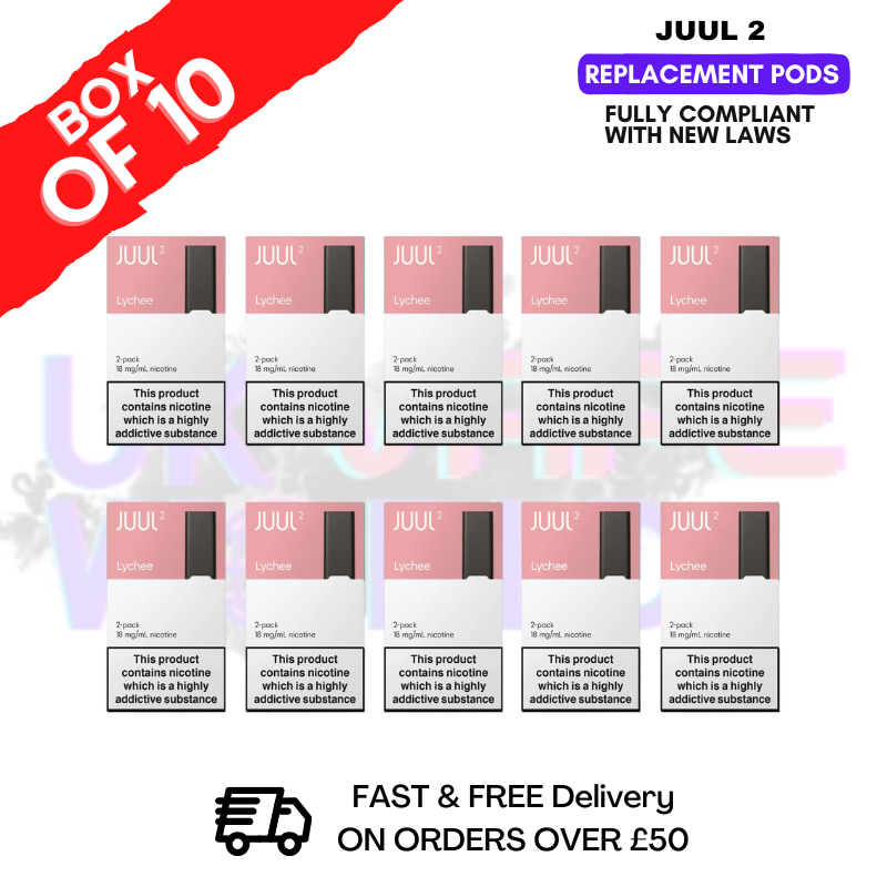 Lychee Juul 2 Pods Box of 10 - £49.99