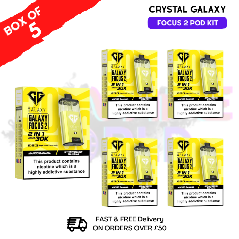Mango Banana Crystal Galaxy 30K Kits Box Of 5