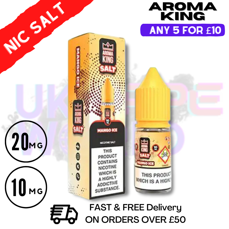 Mango ICE - Aroma King Nic Salt - UK Vape World