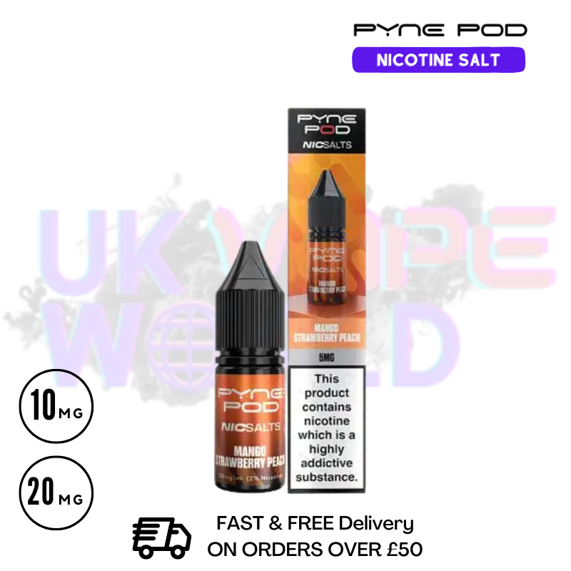 Pyne Pod Mango Passion Fruit Nic Salt - Only £1.99 (PC) - ukvapeworld