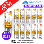 Shop Mango Peach Pineapple Hayati Pro Max Nic Salt Box Of 10 - UK Vape World