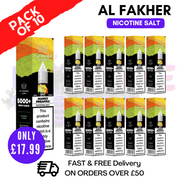 Shop Mango Pineapple Al Fakher 5000+ Nic Salt BOX OF 10 - UK Vape World