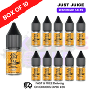Mango & Passion Fruit Just Juice Reborn Nic Salt Box Of 10 - £17.99 - UK Vapeworld