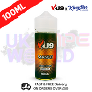 Mango Shortfill eJuice 100ML Eliquid - VU9 x Kingston - UK Vape World