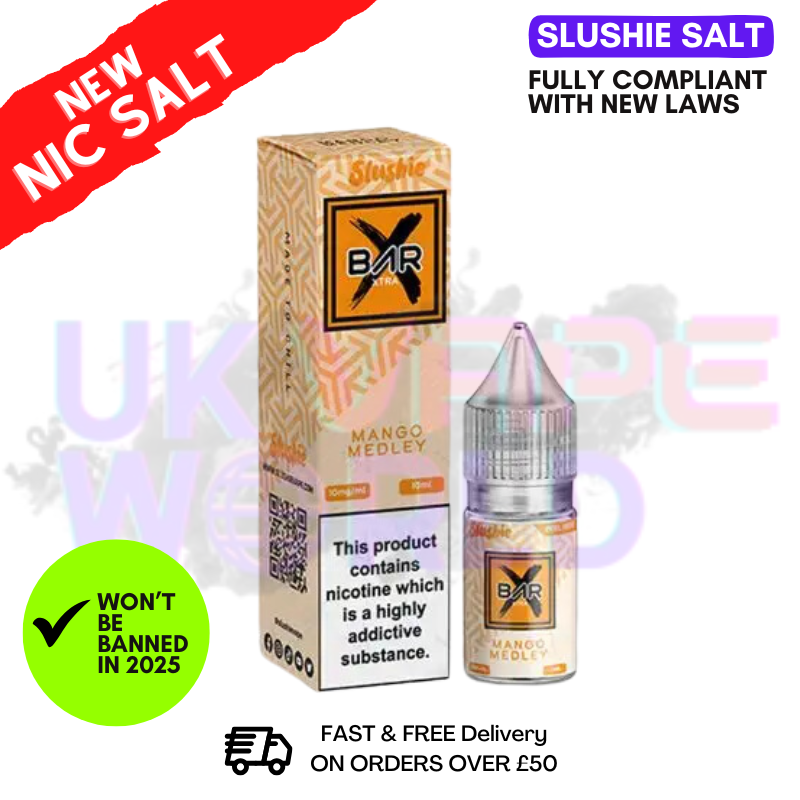 Shop Slushie Salts Xtra Mango Medley E Liquid - UK Vape World