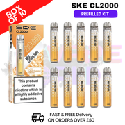 Med Citrus Tart SKE CL2000 Kits Box Of 10 - £39.99 - ukvapeworld