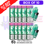Shop Melon ICE Elf Bar 5000 Puff 5K Bar BOX OF 10 - UK Vape World