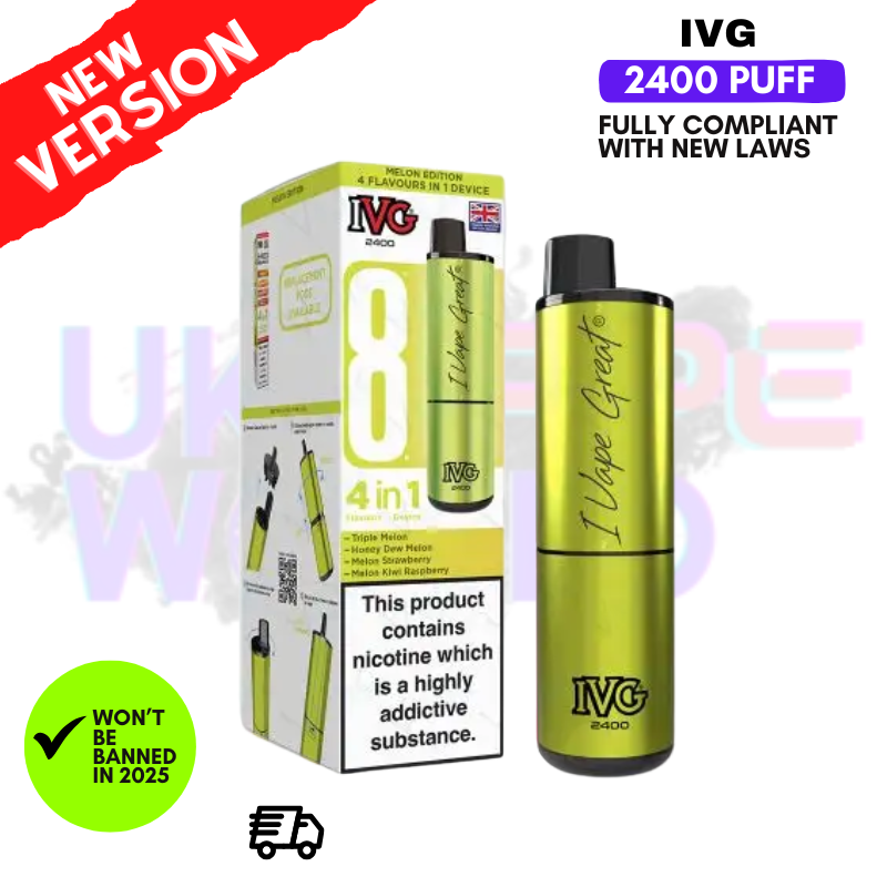 Melon Edition IVG 2400 Prefilled Pod Kit