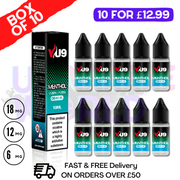 Menthol VU9 E-Liquid Juice 10ml Nic Eliquid - 10 x 10ML - UK Vape World