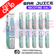 Menthol Bar Juice 5000 Nic Salt | Box of 10 | ONLY £15.99 - ukvapeworld