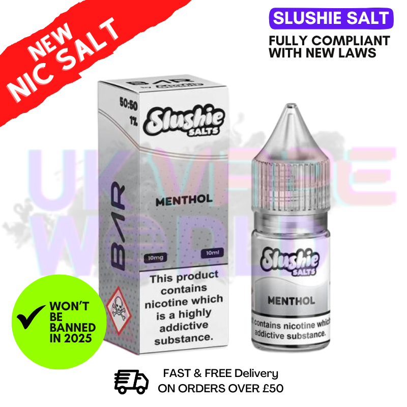 Shop Slushie Salts Menthol E Liquid - ANY 5 FOR £10 - UK Vape World