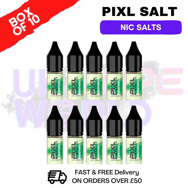 Menthol Pixl Nic Salt Box Of 10
