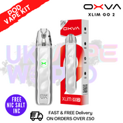 Oxva Xlim GO 2 Metal Silver Pod Vape Kit - Only £10.99-ukvapeworld