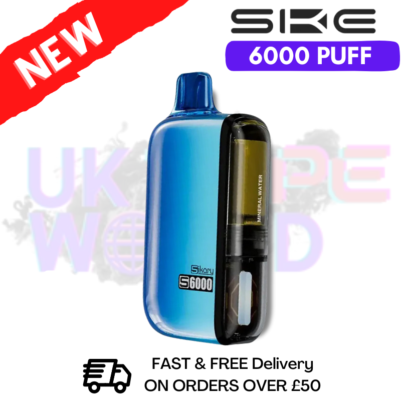 Mineral Water SKE SIKARY 6000 PUFF 6K Prefilled Kit