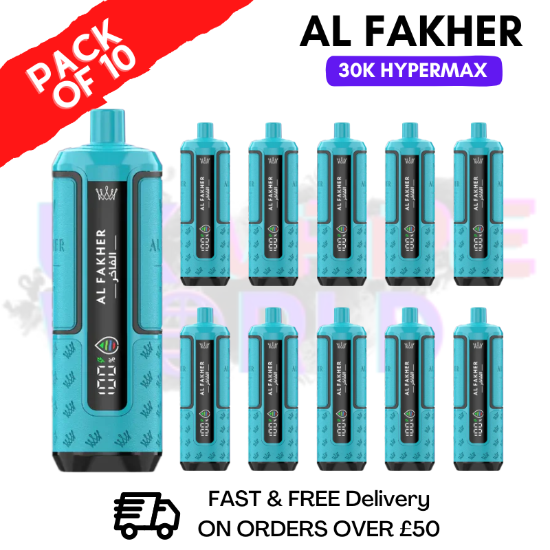Mint AL Fakher 50K Kits Box Of 10- ukvapeworld