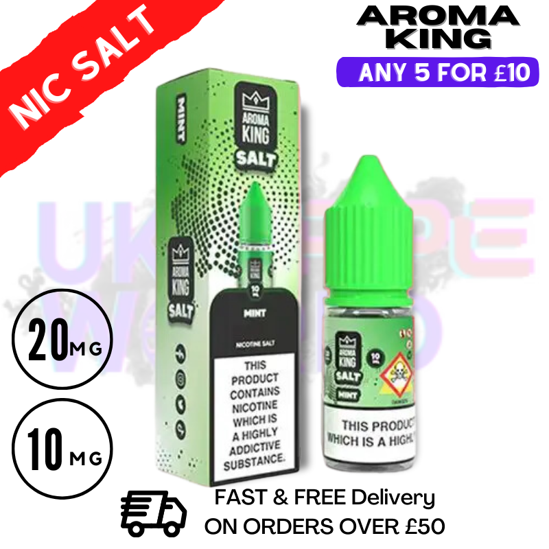 Shop Mint - Aroma King Nic Salt - UK Vape World