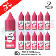 Mixed Berries Crystal Clear Nic Salt Box Of 10 - Only £17.99 - ukvapeworld