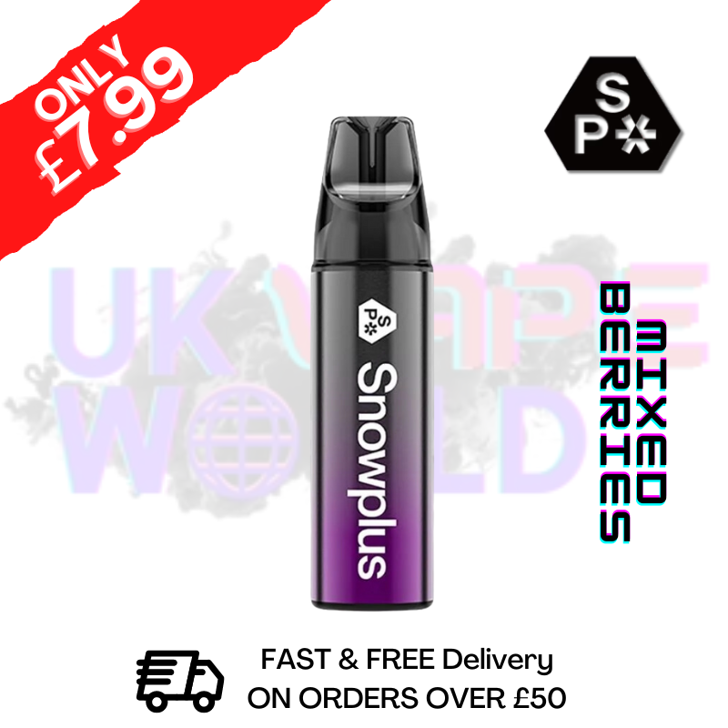 Mixed Berries Snow Plus Bar 5000 Pro Vape Disposable Kit