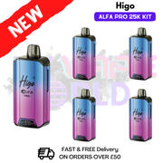 Mixed Berry Higo Alfa Pro 25K Prefilled Pod Kit Box of 5 - ukvapeworld