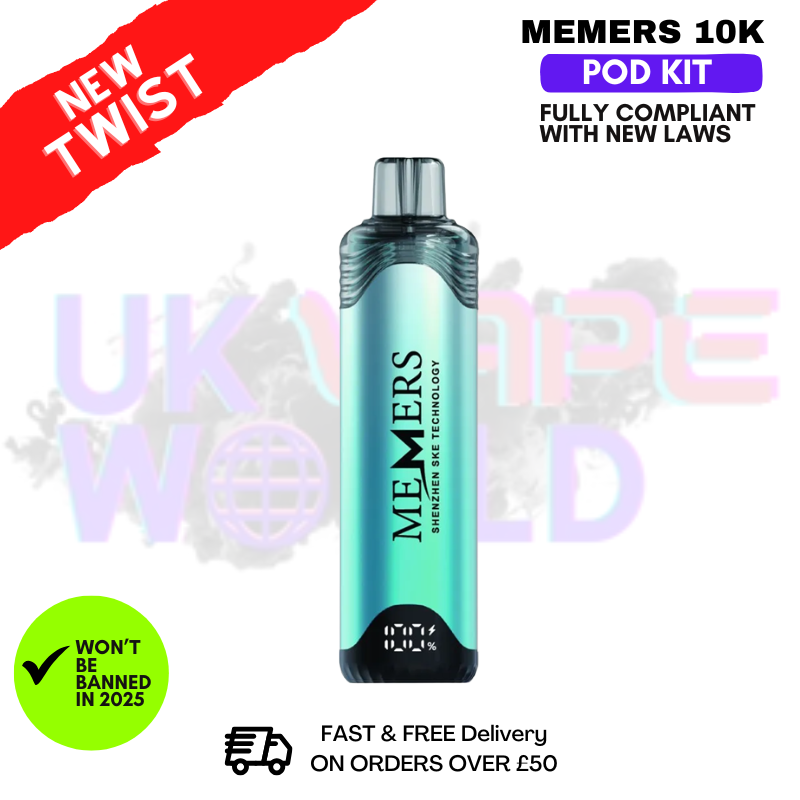Mr Blue Memers 10K Puff Pod Kit-ukvapeworld