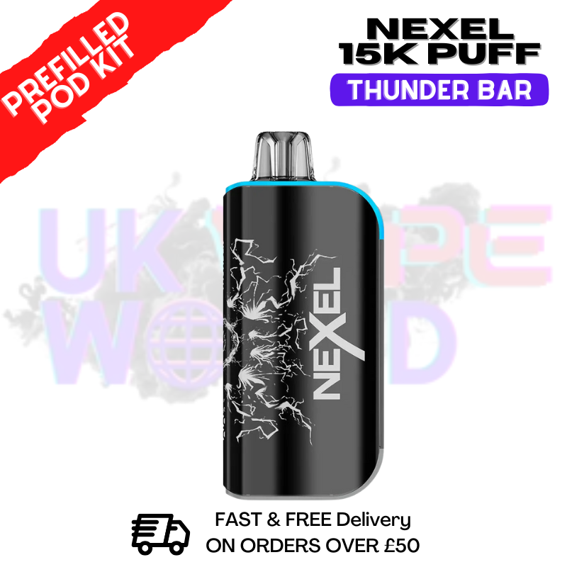 Mr Blue Nexel 15K Thunder Prefilled Pod Kit - ukvapeworld