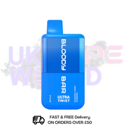 Mr Blue - Blue Cherry Cranberry Bloody Bar Ultra Twist 20K Puff Disposable Bar | Only £8.99 - UK Vape World