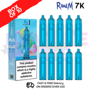 Shop Dr Blue RandM Fumot T7000 Box Of 10 - UK Vape World