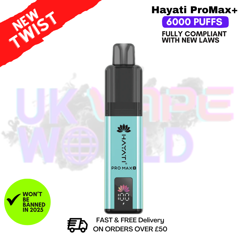 Shop Mr Blue Hayati Pro Max Plus 6000Puff Kit - UK Vape World