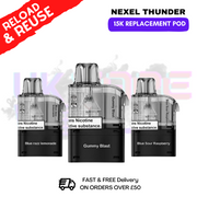 Shop Nexel 15K Thunder REPLACEMENT PODS - ONLY £3.99