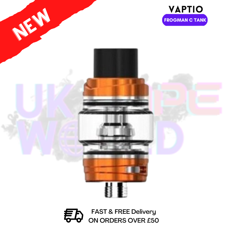 Orange Vaptio Frogman C Tank - Only £9.99 (C) - UKVAPEWORLD