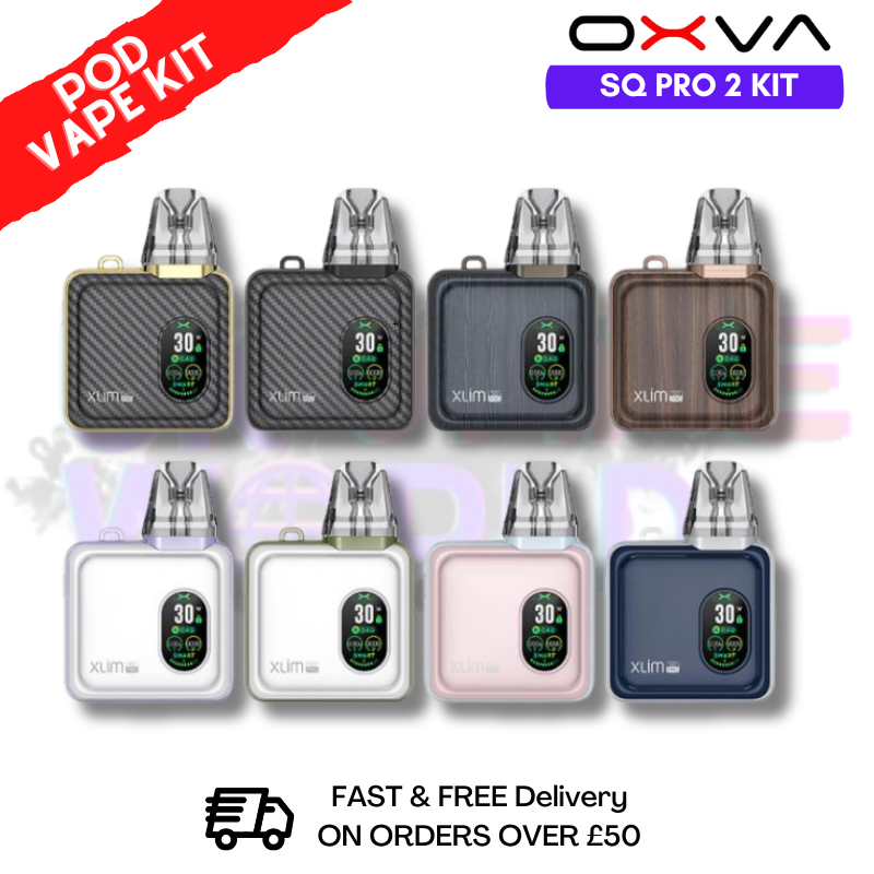 Shop Oxva Xlim SQ Pro 2 Pod Kit + FREE Nic Salt - UK Vape World