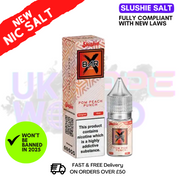 Shop Slushie Salts Xtra Pom Peach Punch E Liquid - UK Vape World