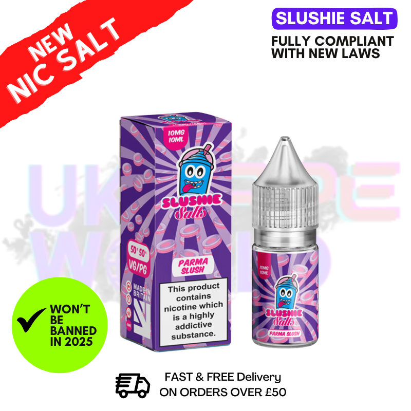 Slushie Salts Parma Slush E Liquid - UK Vape World
