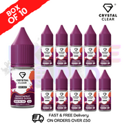 Passionfruit Orange Guava Crystal Clear Nic Salt Box Of 10 - Only £17.99 - ukvapeworld