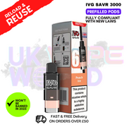 Peach ICE IVG 3K Replacement Pod