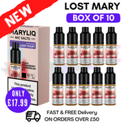 Shop Peach Watermelon Strawberry Ice MaryLiq Nic Salt BOX OF 10 - UK Vape World