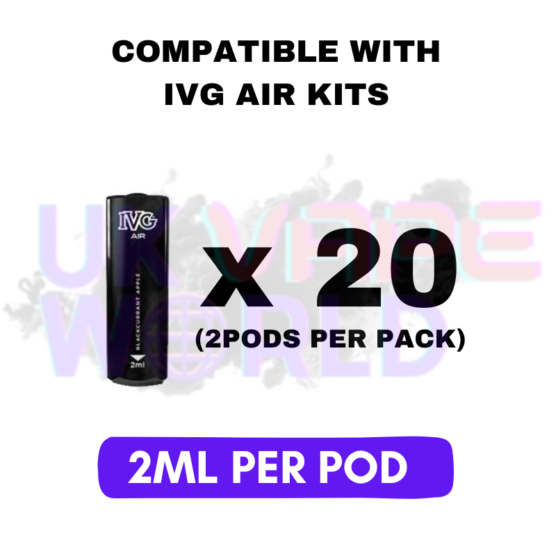 Whats In The Box Of IVG AIR Multi Pack - Compatible with IVG AIR Kits!