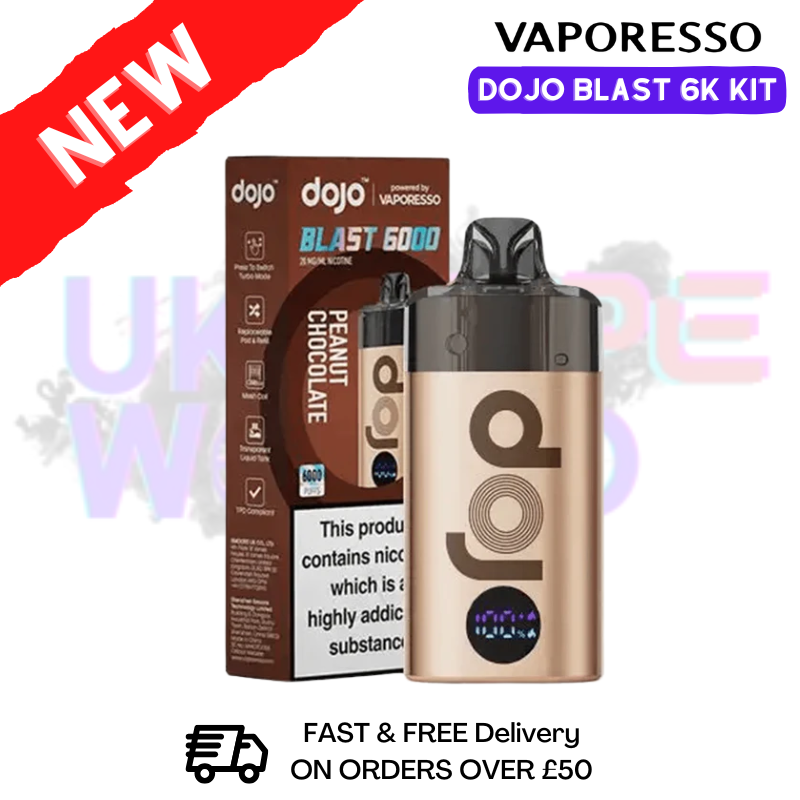 Shop Vaporesso Dojo Blast 6000 Kit - Lowest Price Shop Vaporesso Dojo Blast 6000 Kit - Lowest Price
