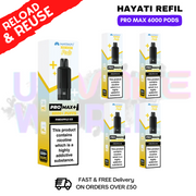 shop Pineapple ICE Hayati ProMax 6K Replacement Pods Box Of 5 - ukvapeworld