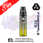 Shop Pineapple Ice Snow Plus Bar 5000 Pro Vape Disposable Kit - UK Vape World