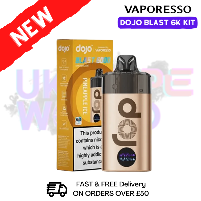 Pineapple Ice Vaporesso Dojo Blast 6000 Pod Kit - ukvapeworld