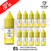 Pineapple Lemon Burst Crystal Clear Nic Salt Box Of 10 - Only £17.99 - ukvapeworld