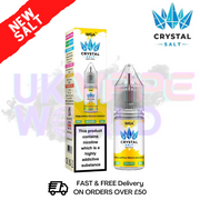 Shop Pineapple Peach Mango WGA Crystal Nic Salt | Lowest Price - UK Vape World 