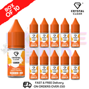 Pineapple Peach Mango Crystal Clear Nic Salt Box Of 10 - Only £17.99 - ukvapeworld
