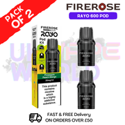 Pineapple Peach Mango Firerose Rayo 600 Replacement Pods Pack Of 2 - UKVAPEWORLD