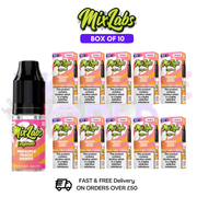 Pineapple Peach Mango MixLabs Nic Salt BOX OF 10 - £17.99 - ukvapeworld