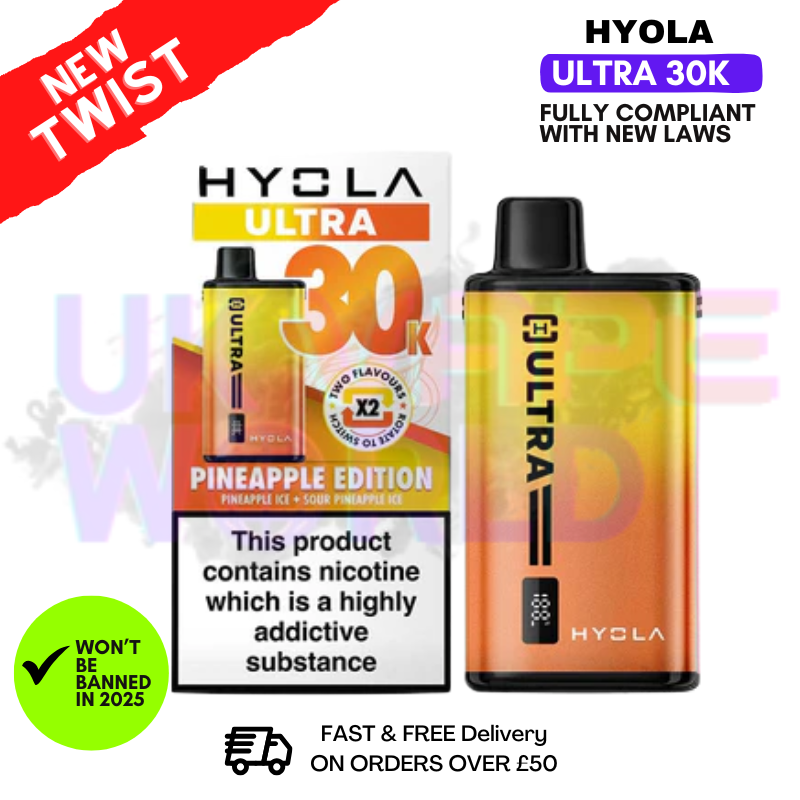 Pineapple Edition Hyola Ultra 30K Puff Prefilled Pod Kit