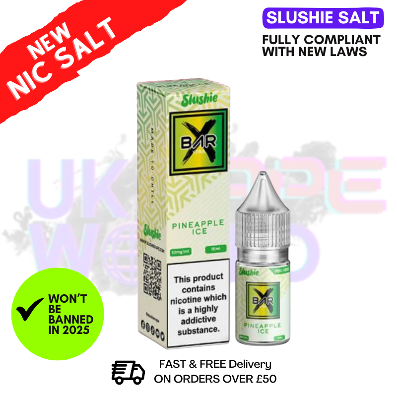 Shop Slushie Salts Xtra Pineapple ICE E Liquid - ANY 5 FOR £10 - UK Vape World
