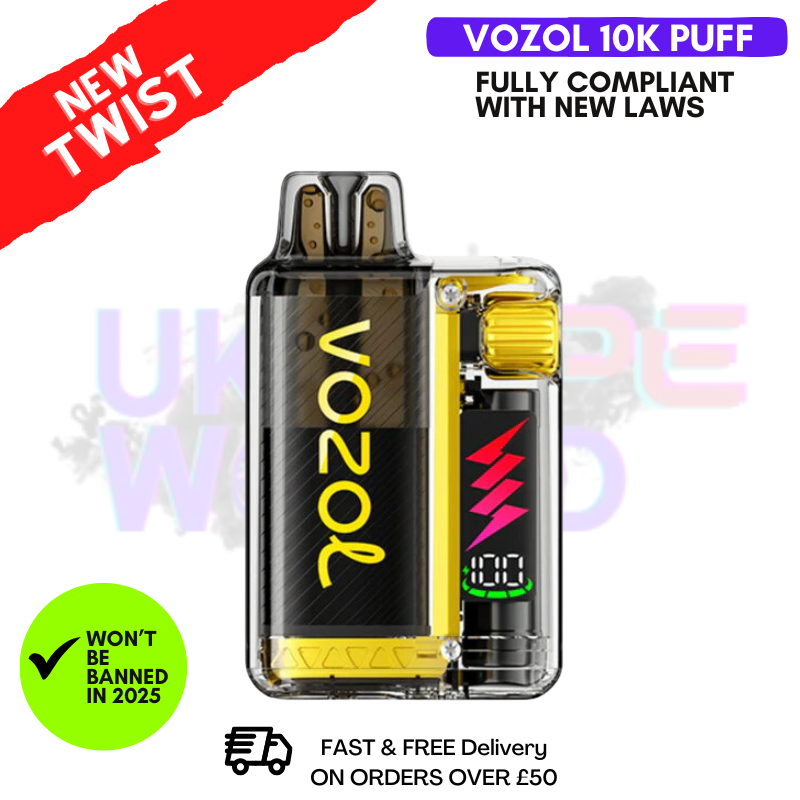 Pineapple Lemon Vozol 10000 10K Puff Vista Plug Kit